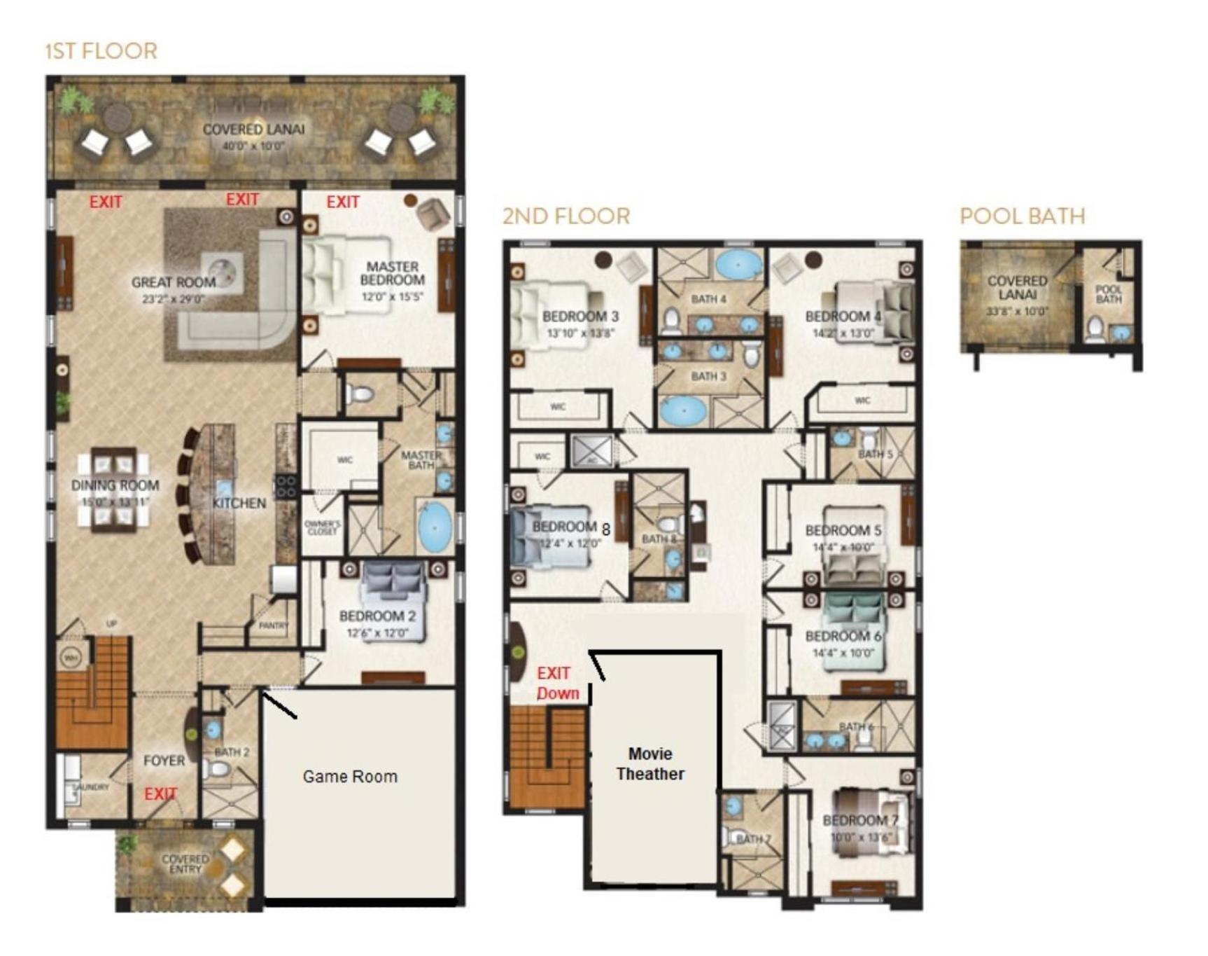 Epic Family Fun! Games & Theme Room, Pool - Encore Resort, Near Disney ออร์ลันโด ภายนอก รูปภาพ